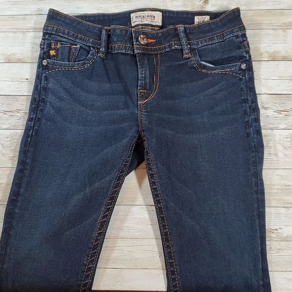 MEK DNM Denim Kazan Legging Jegging Dark Wash 27/32 - Picture 2 of 8